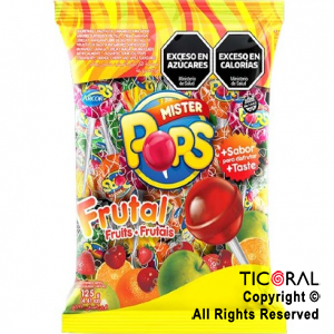 CHUPETIN MR POPS FRUTAL X 50 UNIDADES x 1
